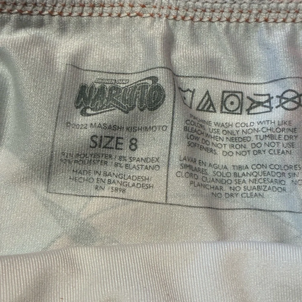 Naruto Boy’s Themed Boxer Briefs Set of 5, Size 8